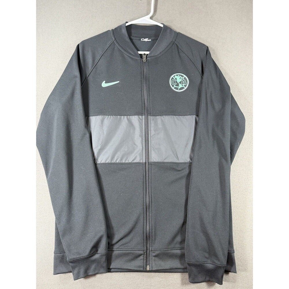 Club America Soccer Track Jacket Men M Nike Full Zip Warm Up Football DB7808-010